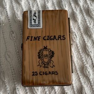LIMOGE cigar box